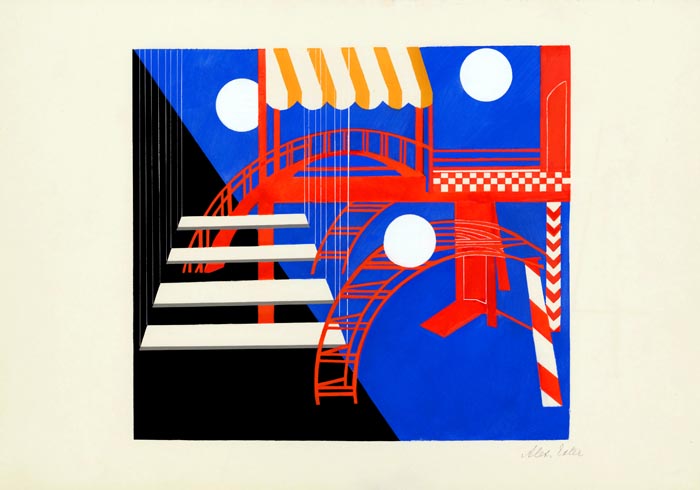 Maquettes de théatre 2 by Alexandra Exter