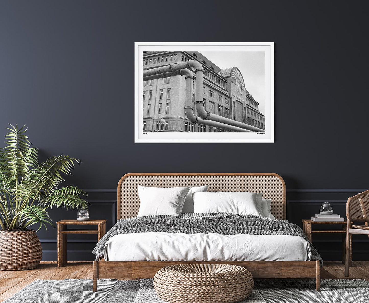 Berlin Black & White Photo Print by Alemanizando