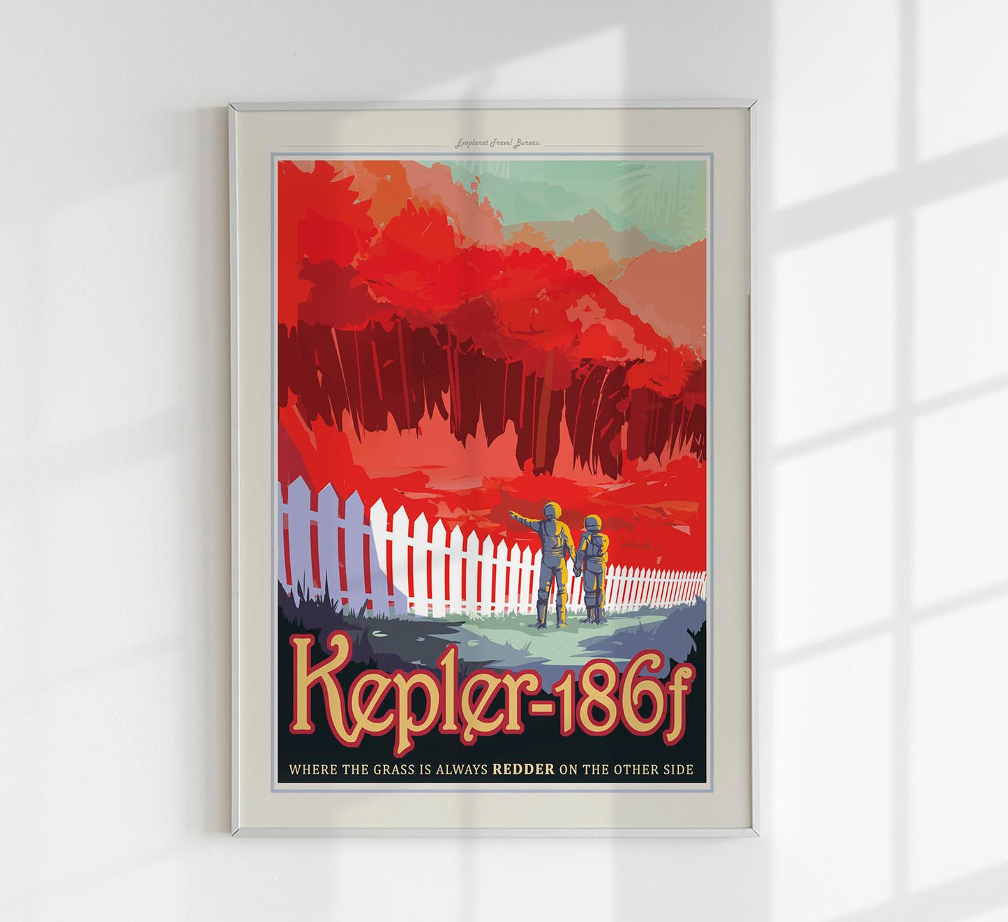 Grass is Redder Space Poster