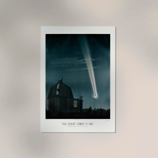 The Great Comet Astronomical Poster