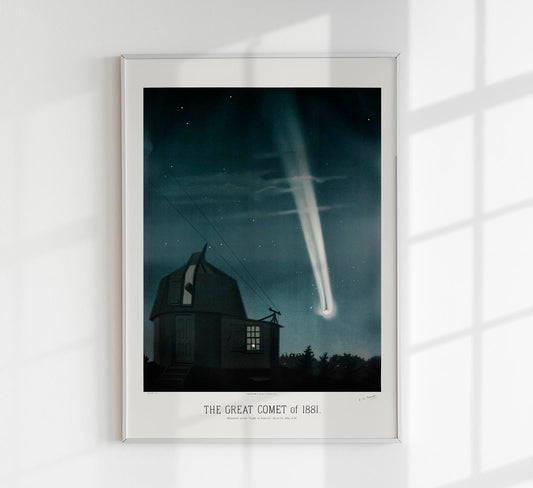 The Great Comet Astronomical Poster
