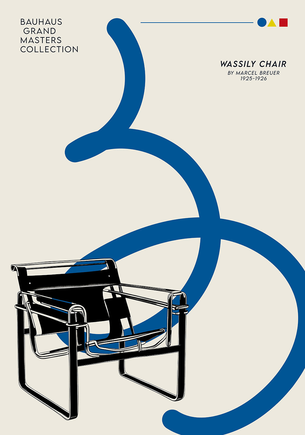 Wassily Chair by Bauhaus Masters Art Poster