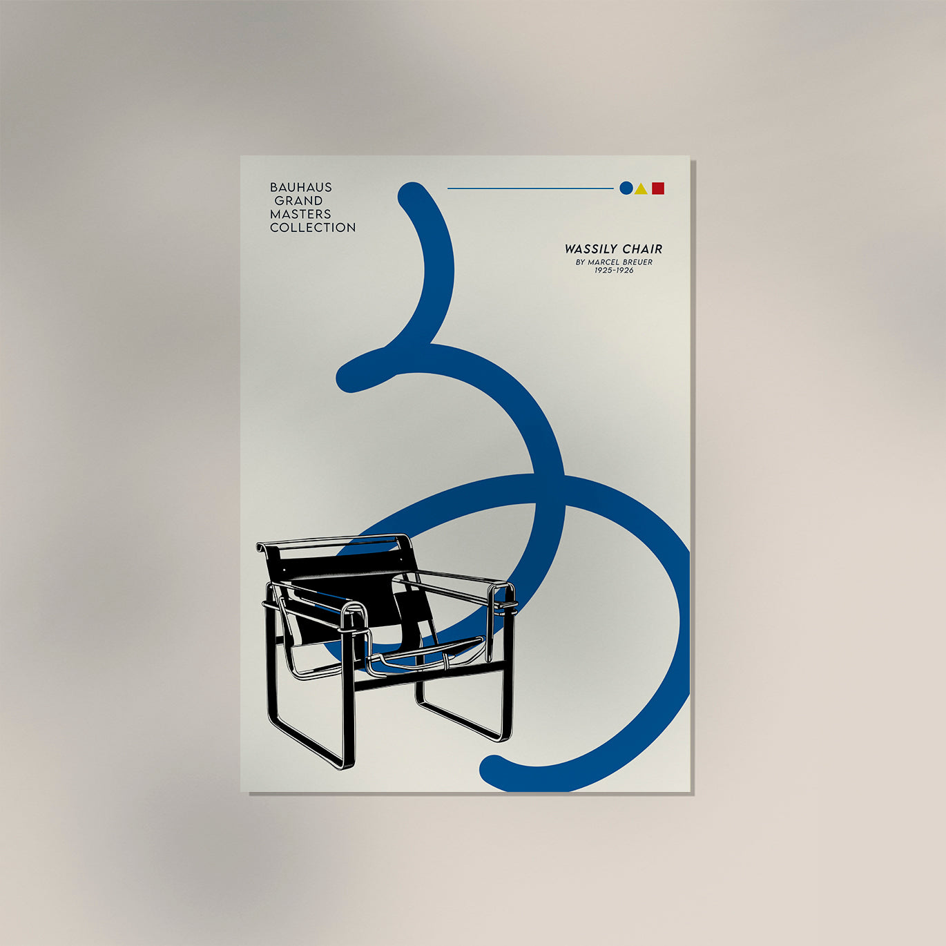 Wassily Chair by Bauhaus Masters Art Poster