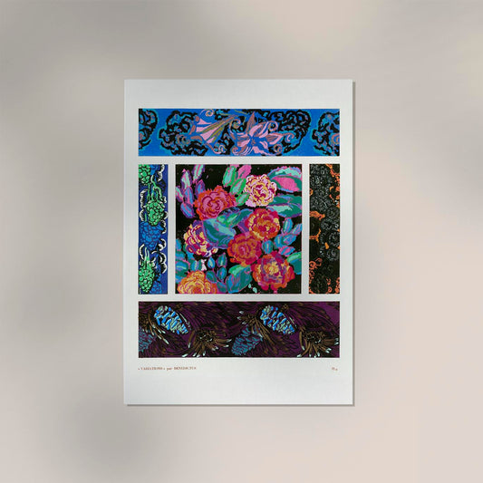 Art deco pattern n. 9 by Édouard Bénédictus