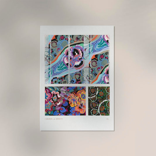 Vintage art deco pattern n. 7 by Édouard Bénédictus