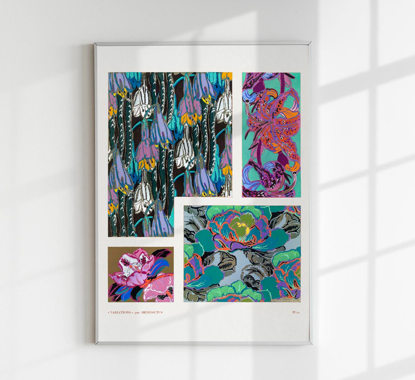 Vintage floral motifs n. 12 by Édouard BénédictuS