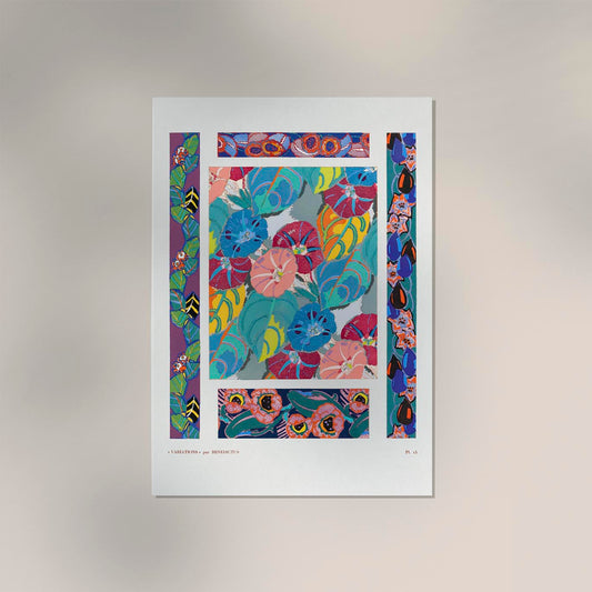 Vintage floral motifs n. 15 by Édouard Bénédictus