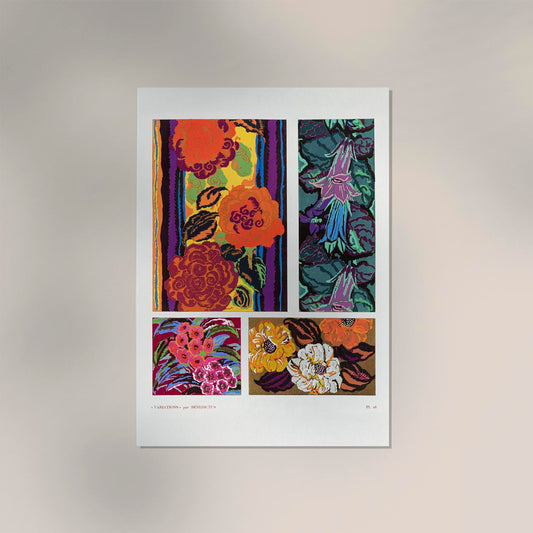 Vintage floral motifs n. 16 by Édouard Bénédictus