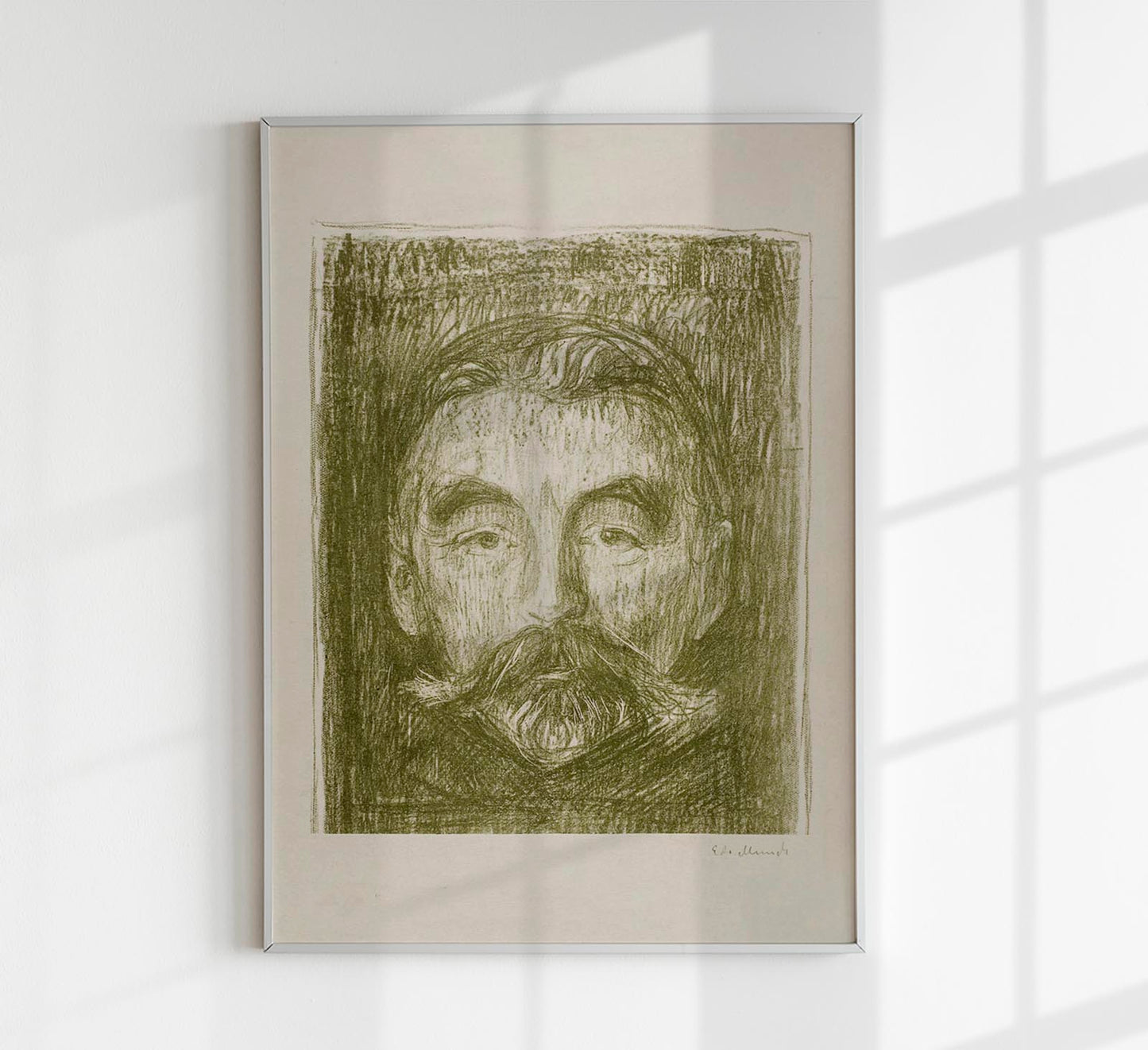 Edvard Munch "Stéphane Mallarmé" Art Poster