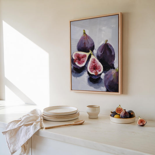 Fresh Figs Art Print