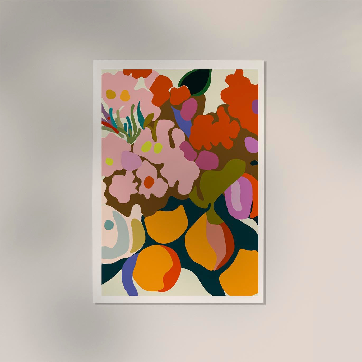 Close up Bouquet Art Print