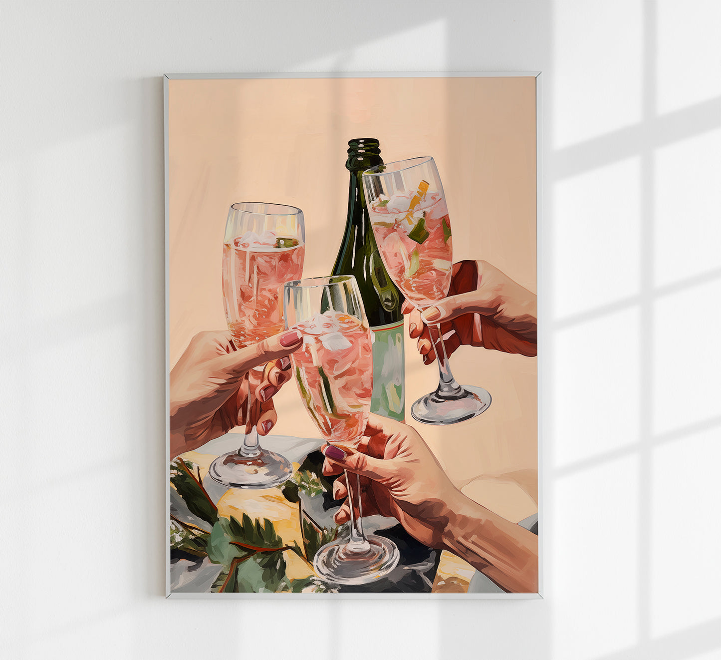 Cheeers! To Us! Art Print