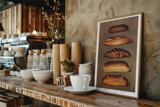 Vintage Chart of Breads II