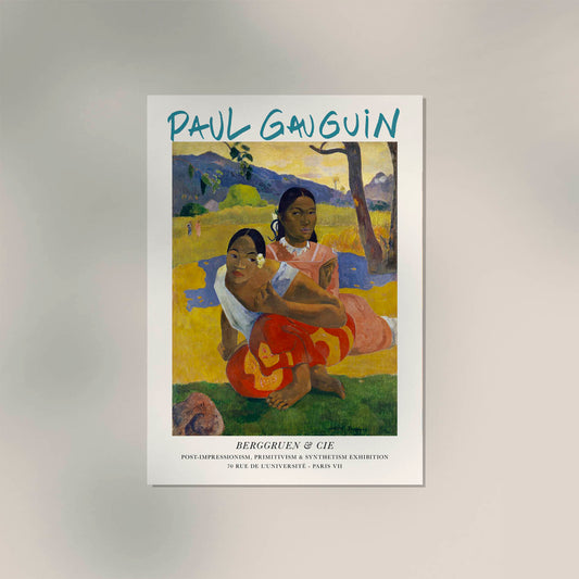 When Will You Marry by Paul Gauguin Exhibition Poster