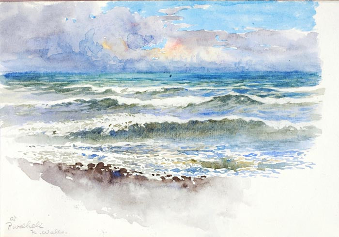 In Pwllheli, N. Wales by George Elbert Burr