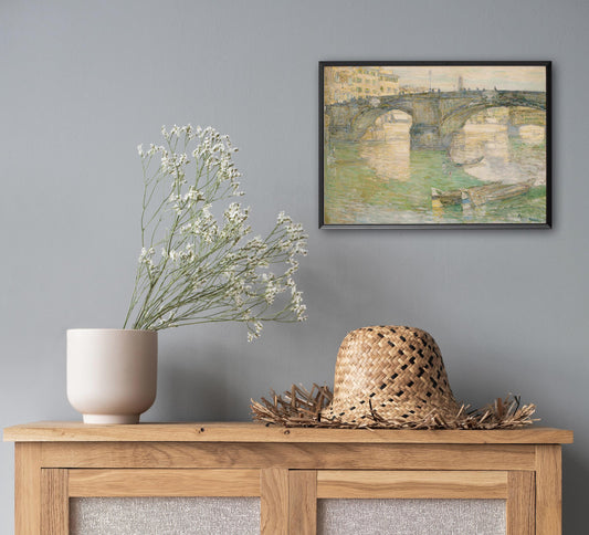 Ponte Santa Trinità by Frederick Childe Hassam