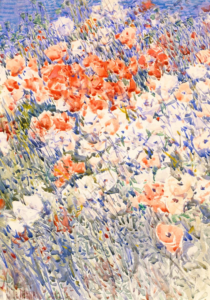 The Island Garden by Frederick Childe Hassam