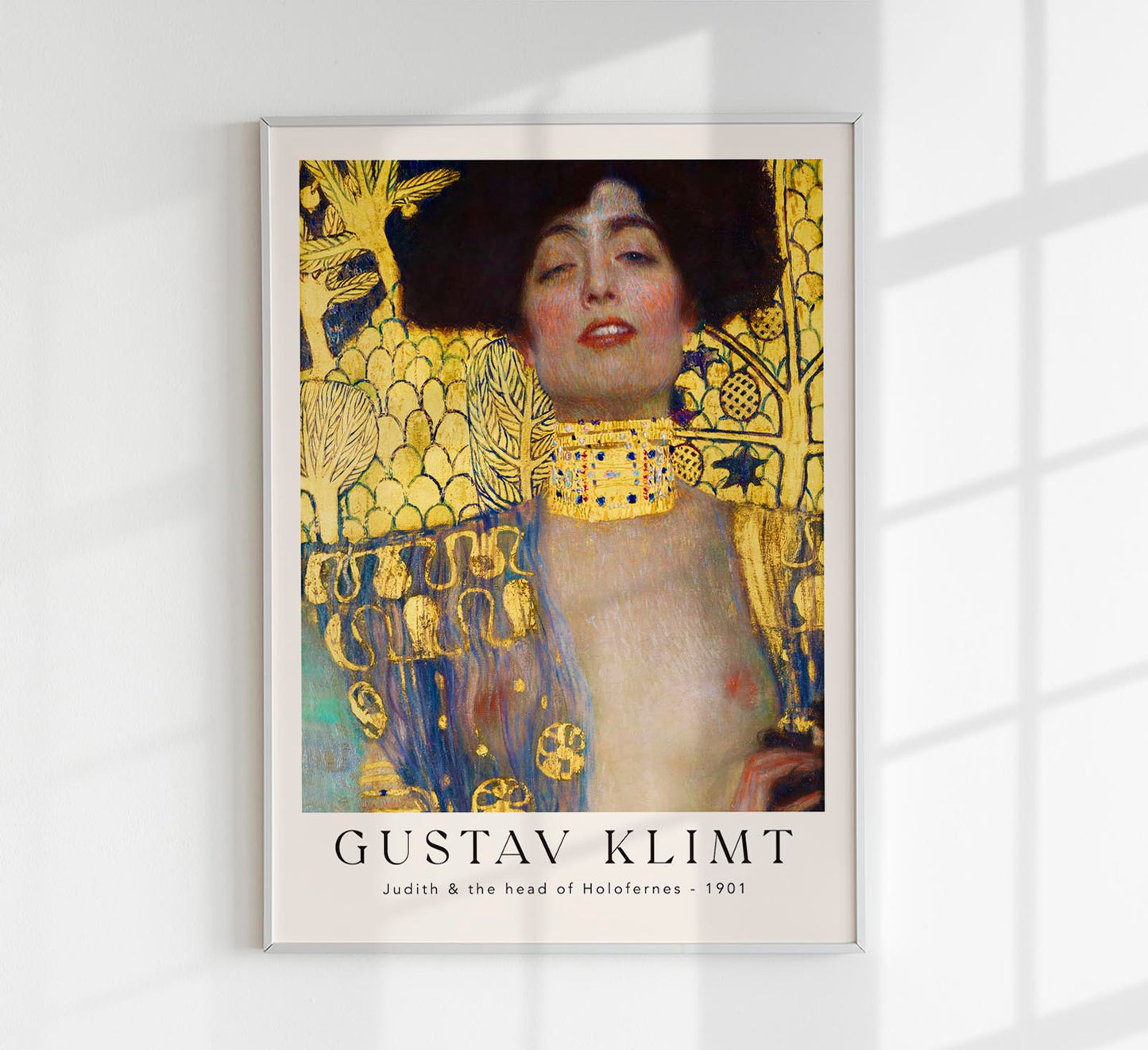 Judith and the head of Holofernes by Gustav Klimt Exhibition Poster