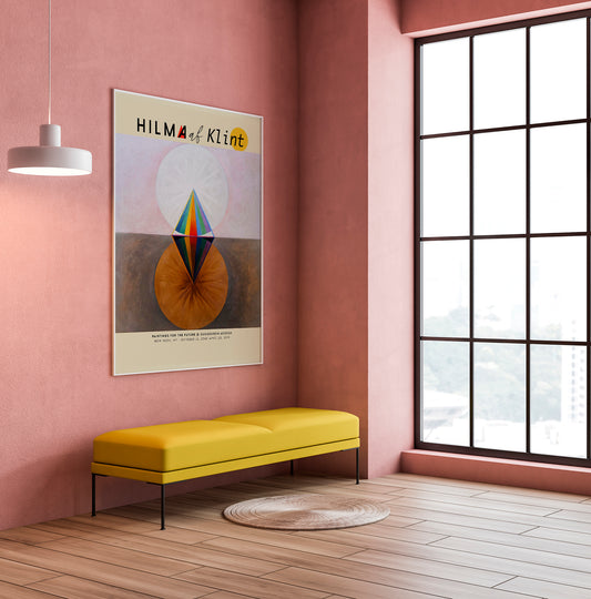 Hilma Af Klint Exhibition Poster The Swan Nr 12