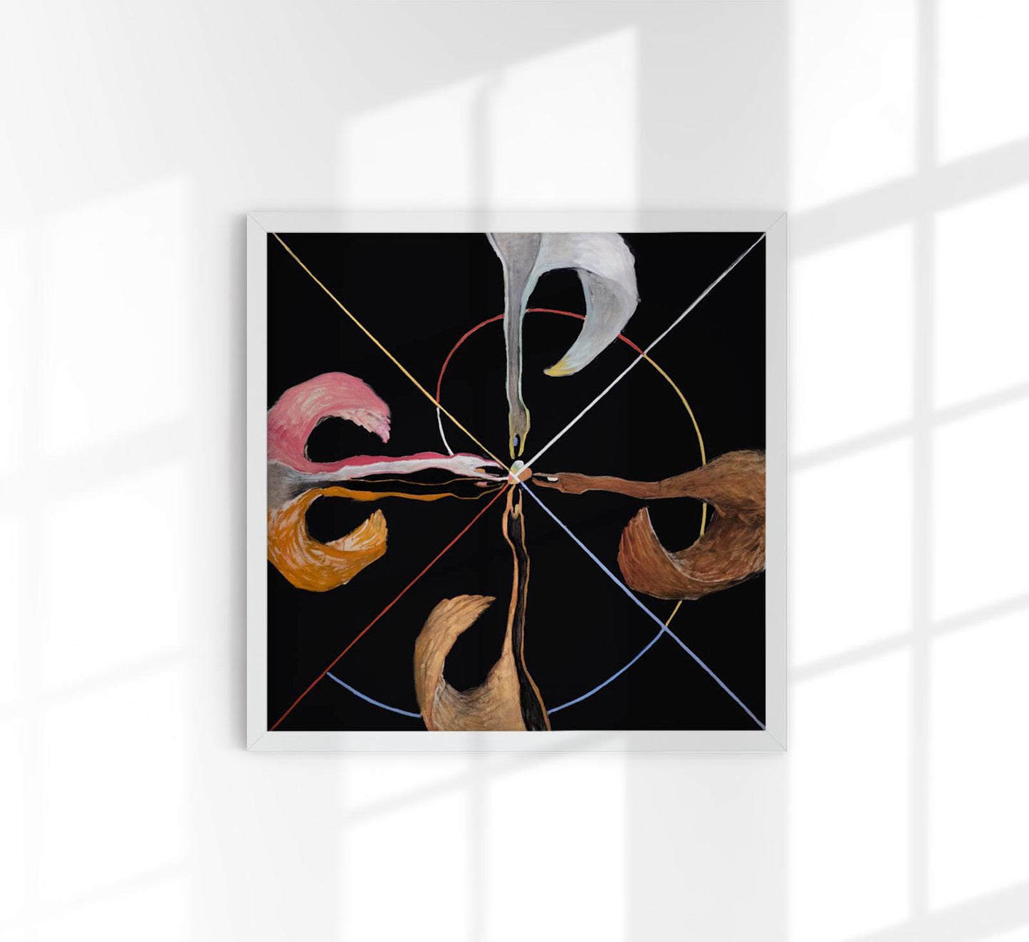 The Swan Nr 7 by Hilma Af Klint