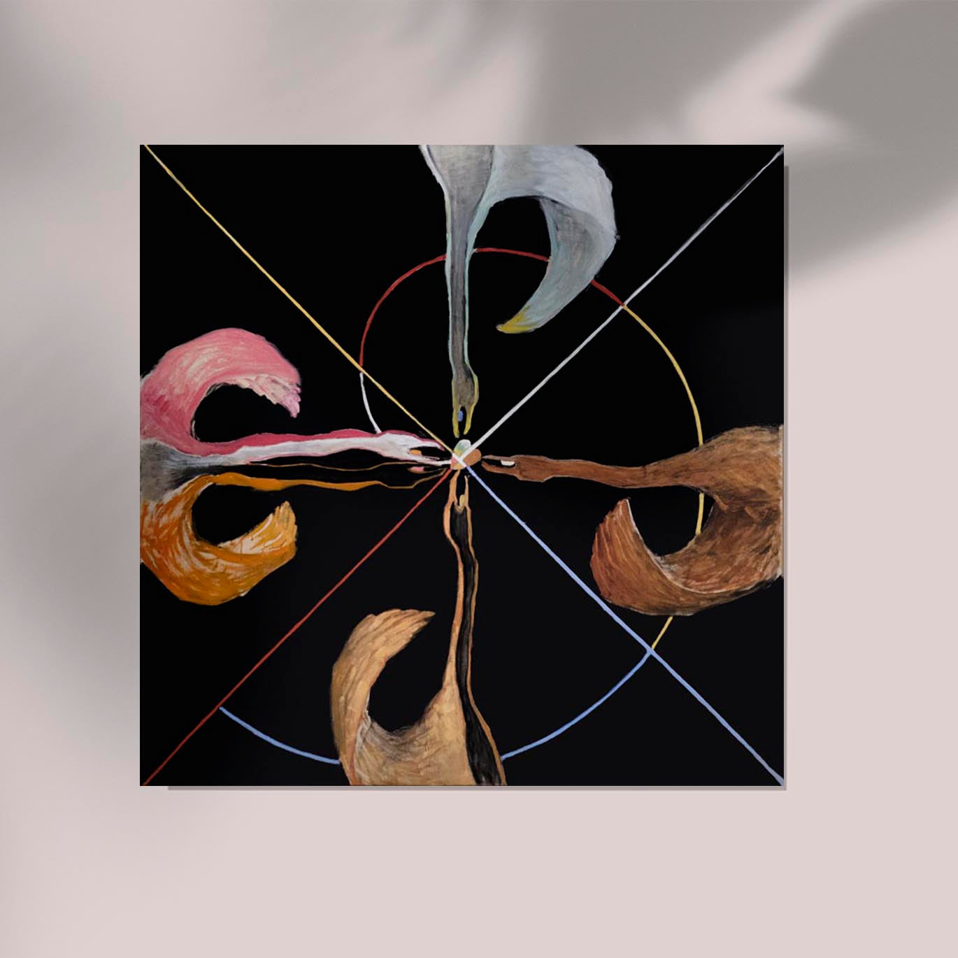 The Swan Nr 7 by Hilma Af Klint
