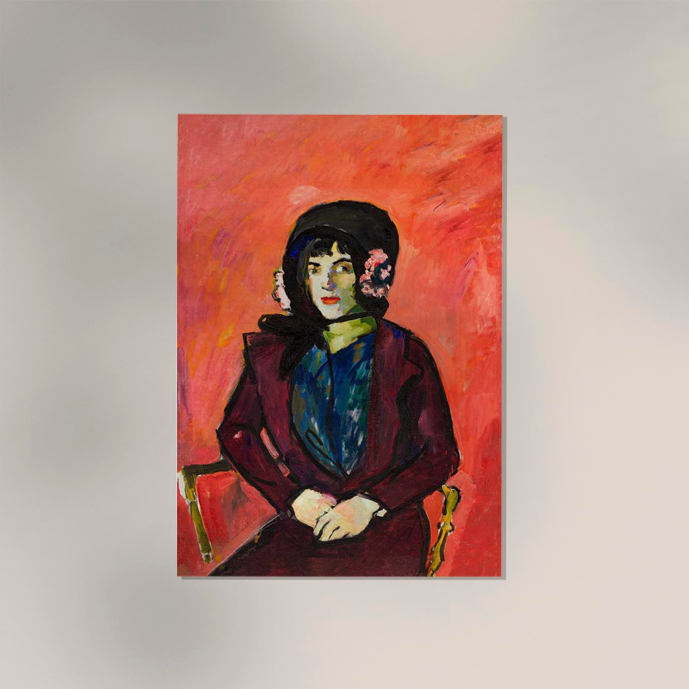 Portrait of a Girl Nr 1 by Henry Lyman