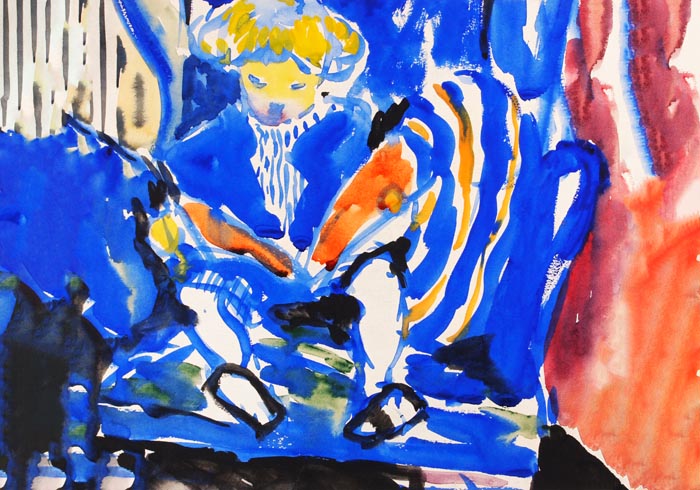 Portrait of a Girl Nr 2 by Henry Lyman