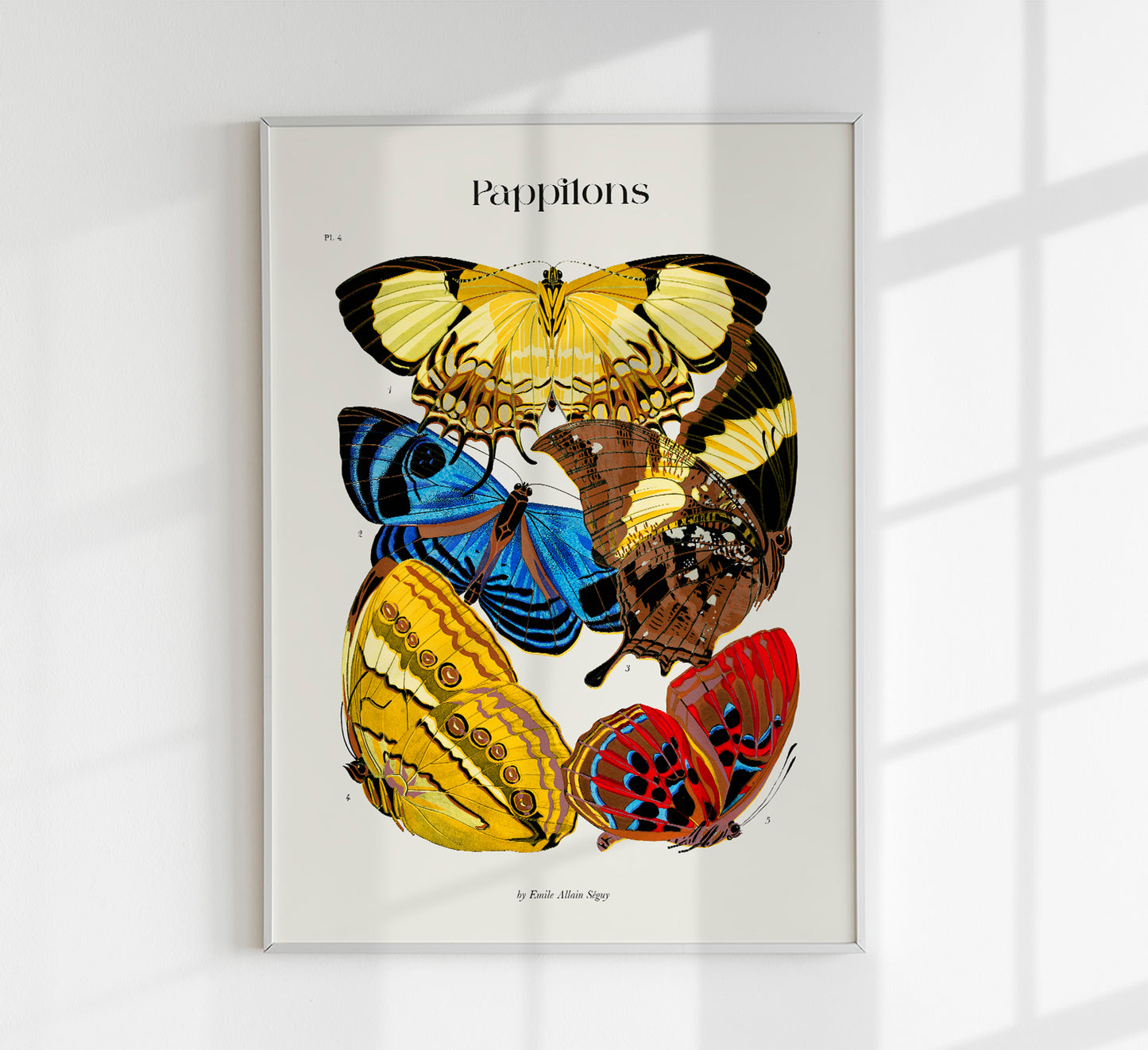 Pappilons by Séguy Art Poster