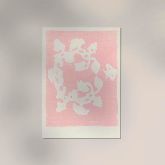 Pink Woodblock Pattern by Taguchi Tomoki