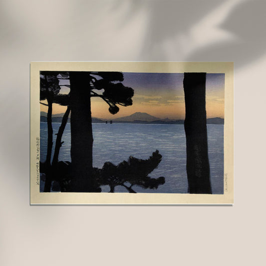 Evening glow in the Nishi park in Fukuoka by Watanabe Kako