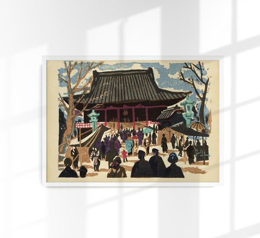 Asakuna Kannon Temple by Saitô Kiyoshi