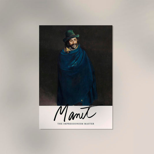 Beggar with Oysters by Manet Exhibition Poster