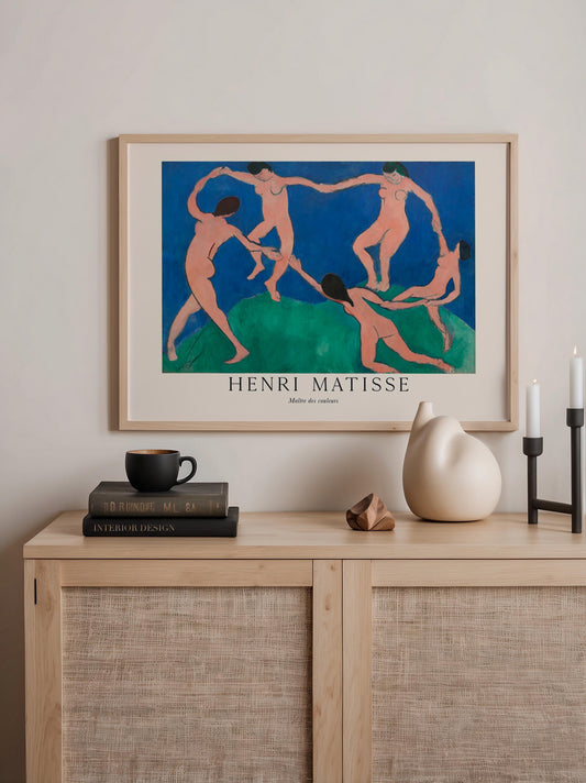 La danse (first version) (1909) by Henri Matisse Exhibition Poster