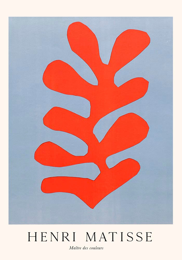 Papiers decoupés by Henri Matisse Exhibition Poster