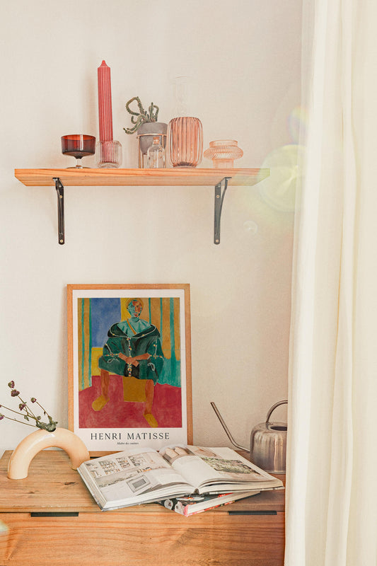 Seated Riffian by Henri Matisse Exhibition Poster