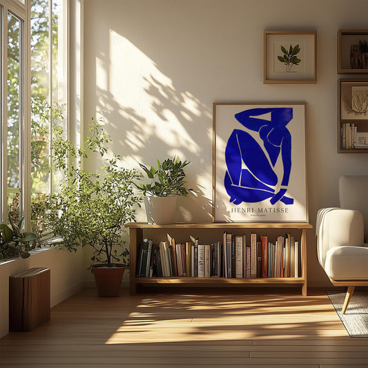 Nu Bleu nr 3 by Henri Matisse Exhibition Poster