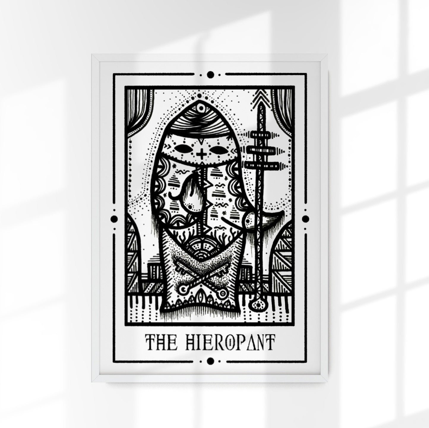 The Hierophant Mystic Tarot by Tiny Mystic Creatures