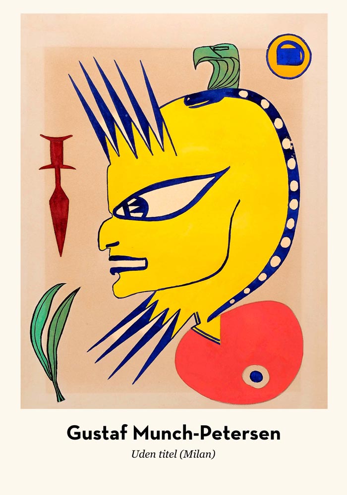 Untitled (Milan, 1934) by Gustaf Munch-Petersen Exhibition Poster