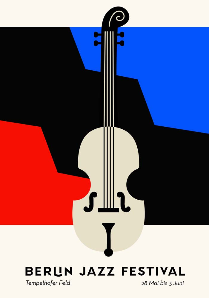 Counterbass Berlin Jazz Music Poster
