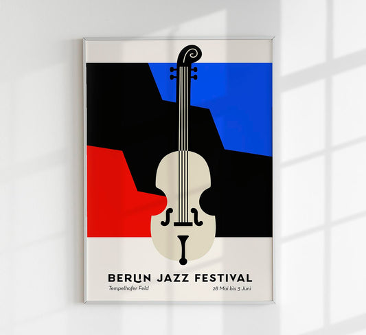 Counterbass Berlin Jazz Music Poster