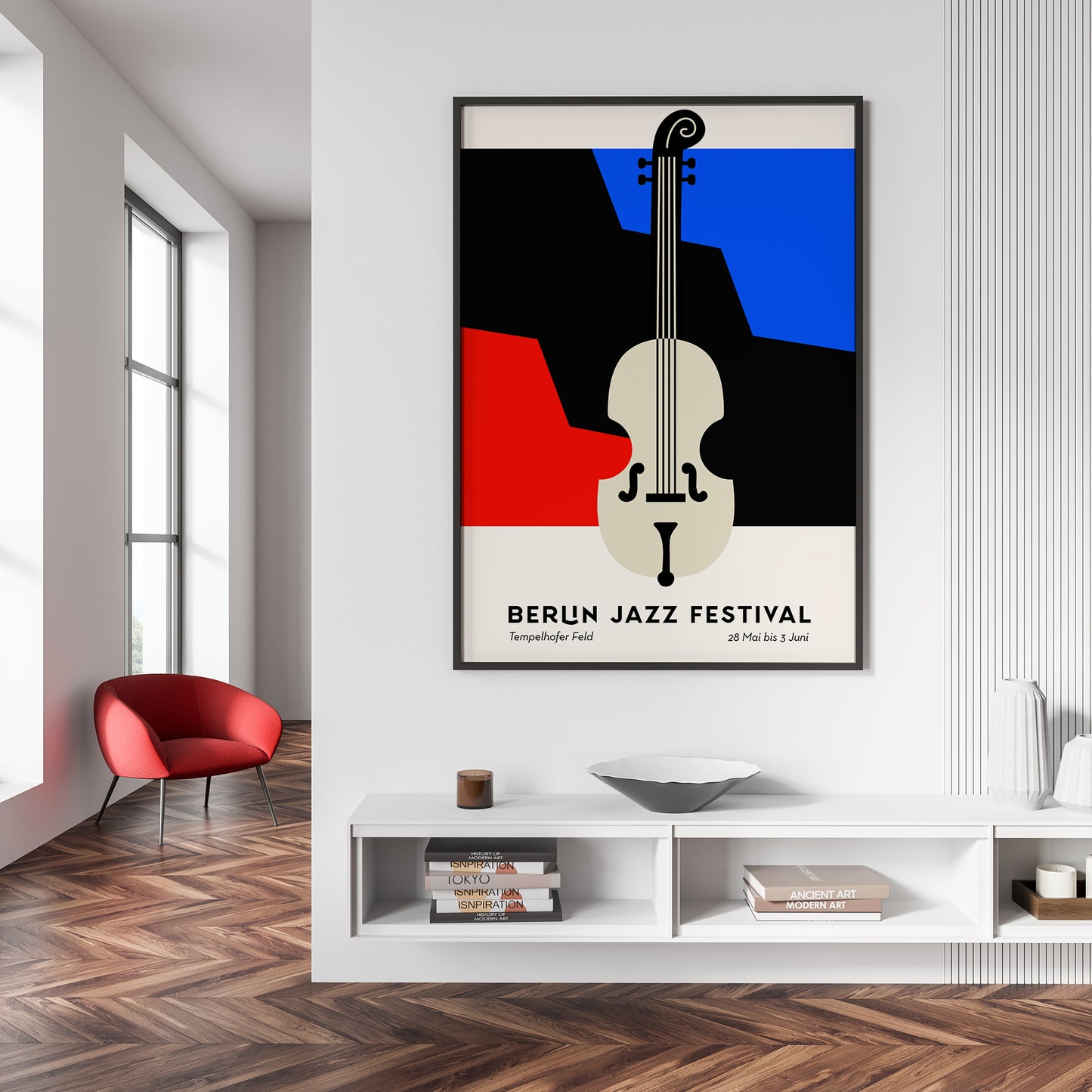 Counterbass Berlin Jazz Music Poster