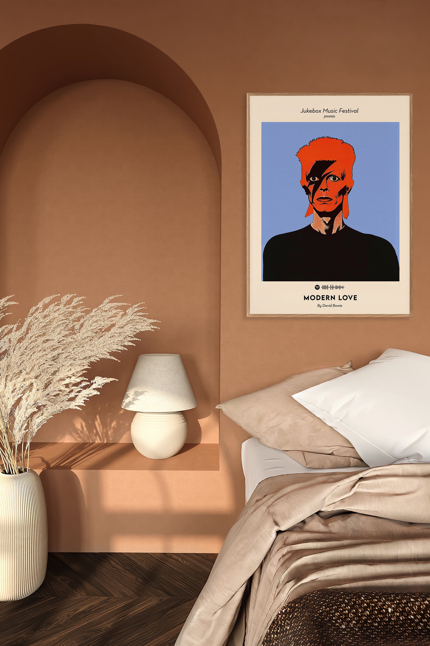 David Bowie Modern Love Music Art Poster