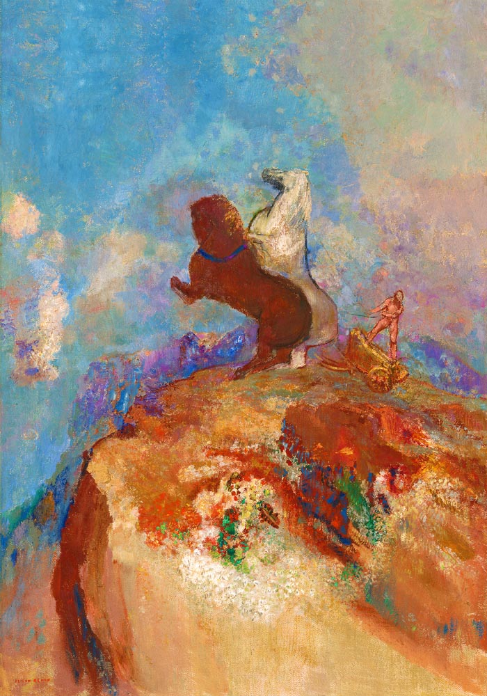 Apollo Painting by Odilon Redon