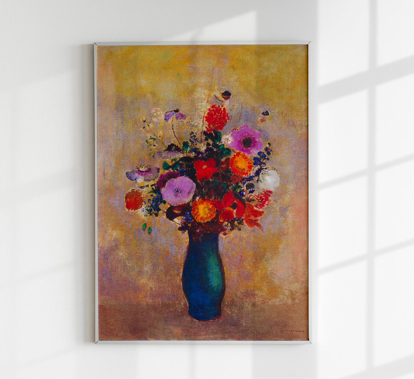 Field Flowers Painting by Odilon Redon