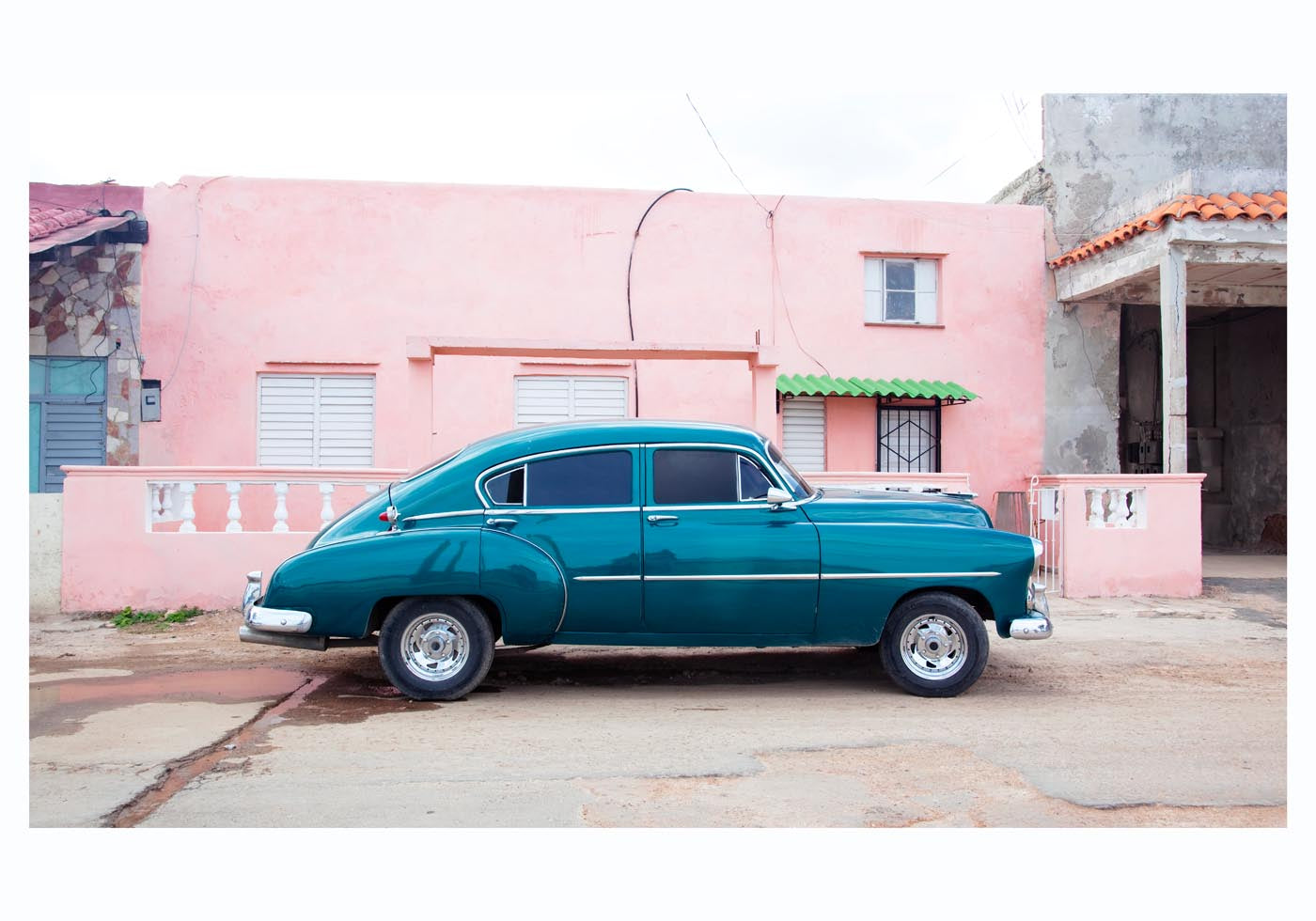 Vintage car in Havana, Cuba by Carol M. Highsmith