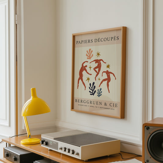 The Dance Papiers Decoupes Art Poster