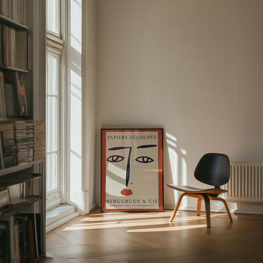 The Gaze Papiers Decoupes Art Poster