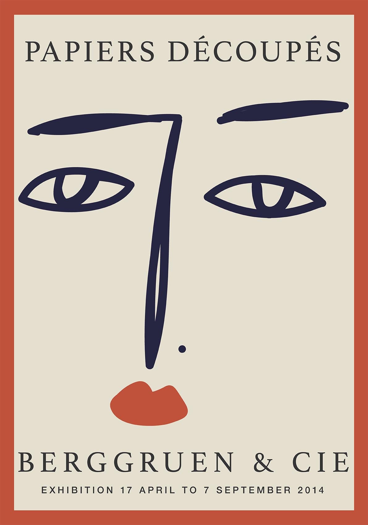 The Gaze Papiers Decoupes Art Poster