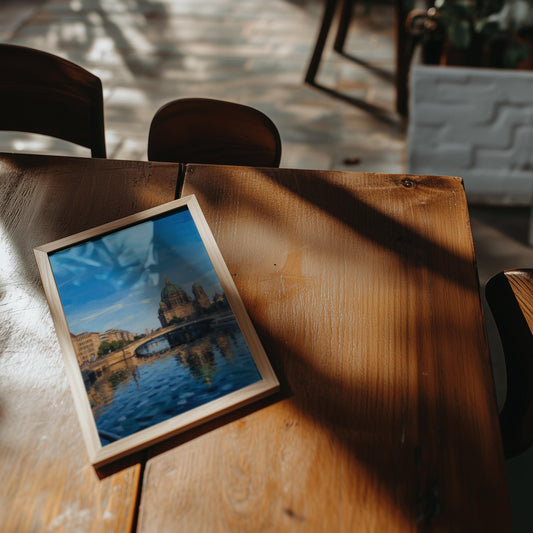 Museum Island in a sunny day Art Poster