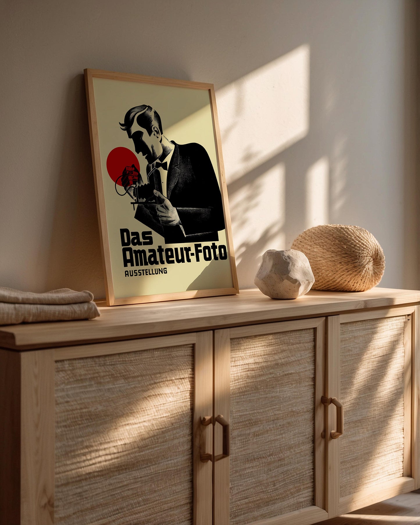 Amateur Photography Exhibition German Ad Vintage Poster